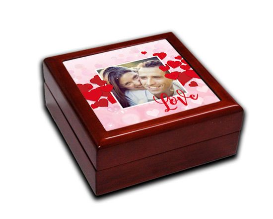 Portagioie in legno Storm of hearts