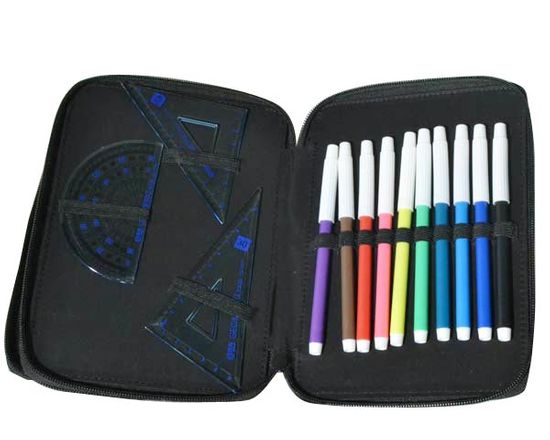 astuccio aperto - pennarelli