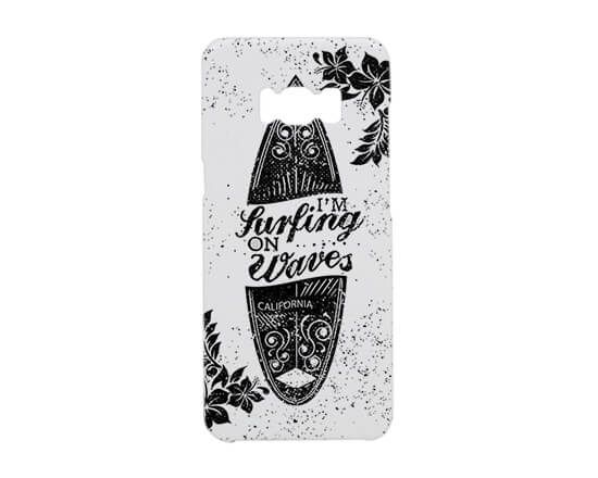 Cover per s8 con grafica con surf