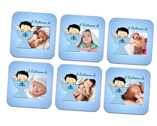 calamite quadrate con foto e grafiche