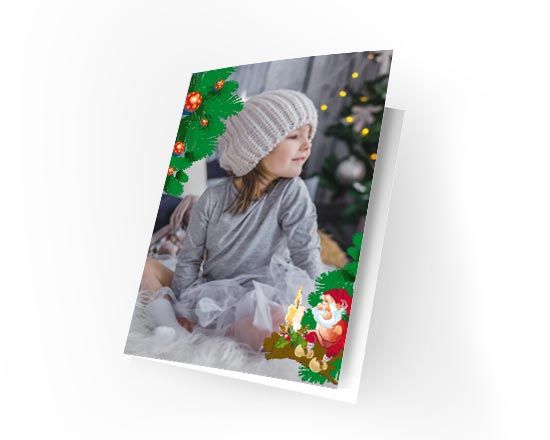Biglietto di auguri personalizzato con foto