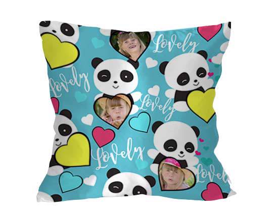 Cuscino classico Lovely panda