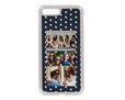 Cover in Silicone iPhone 8 Plus Stars