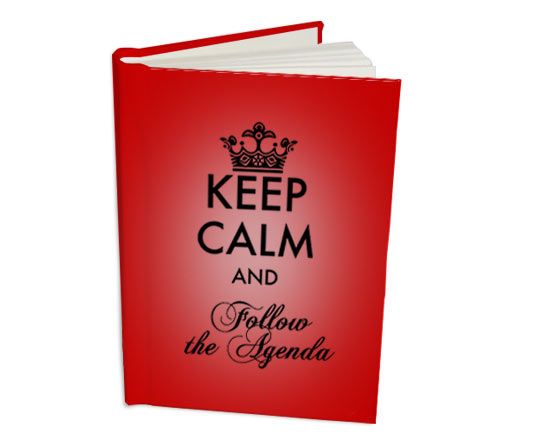 Agenda 15x20 Keep calm