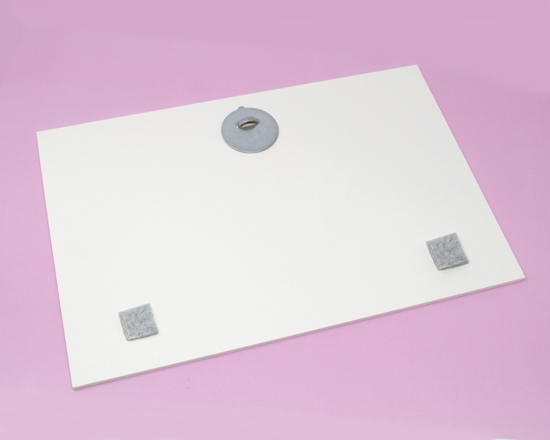 Gancio in metallo per stampa su forex