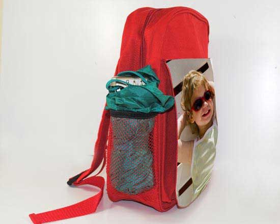 Comodo e pratico con le sue tasche capienti.