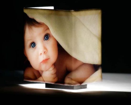 lampade stampate con foto