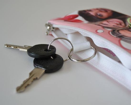 portamonete personalizzato - portachiavi