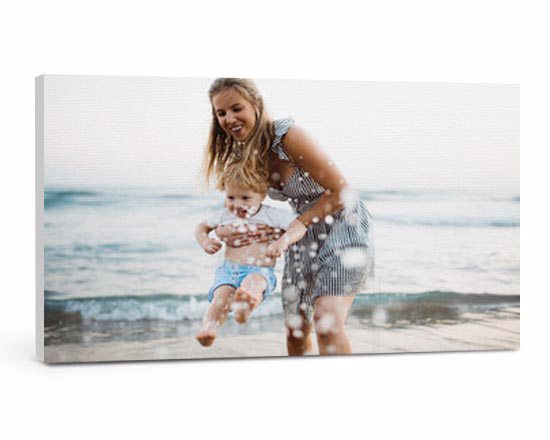 Stampa le foto che ami su tela. Scegli il formato 70x40 cm per le tue foto panoramiche