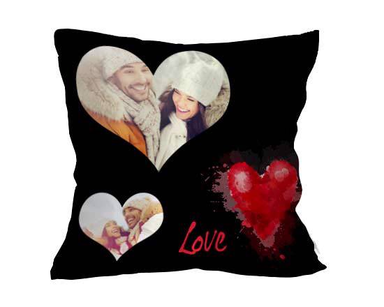 Cuscino classico Black love