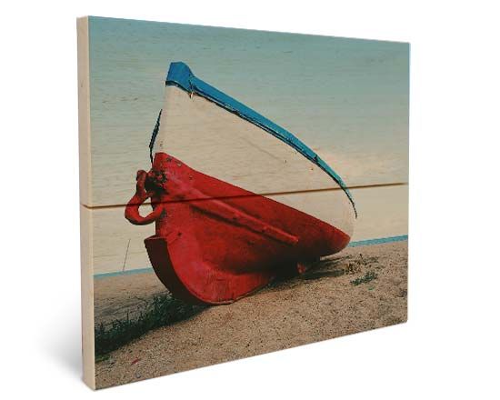 Stampa su listelli in legno 16x16 cm