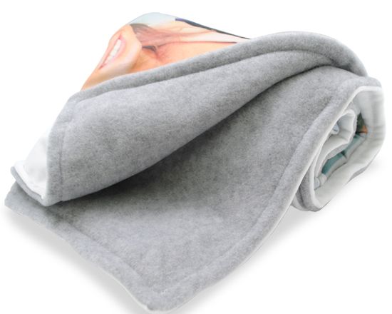 Coperta personalizzata doppio strato