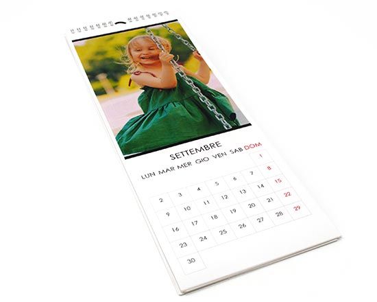 Foto Calendario Multipagina Slim