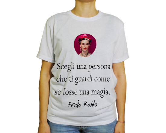 Maglietta full print Frida Kahlo