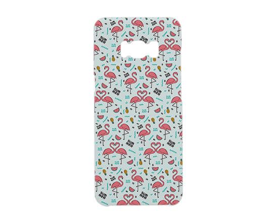 Cover Samsung S8 Plus 3D con fenicotteri rosa