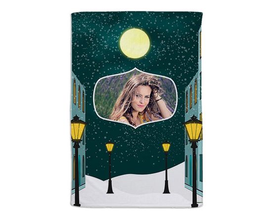 La città innevata per la tua coperta