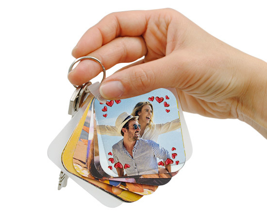 Portachiavi fotolibro, 24 facciate da personalizzare con le tue foto