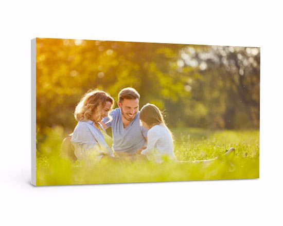 Tela personalizzata 50x30 cm perfetta per accogliere le tue foto in formato panoramico