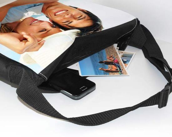 borsa tracolla feel taschino esterno per tutti i tuoi oggetti