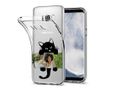 Cover Trasparente Galaxy S8 Plus Black Cat