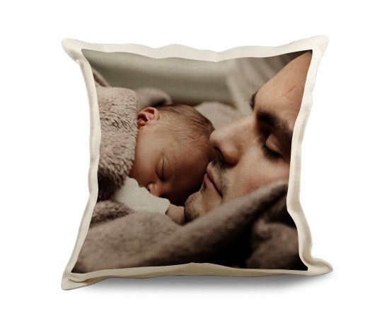 cuscino personalizzato in juta