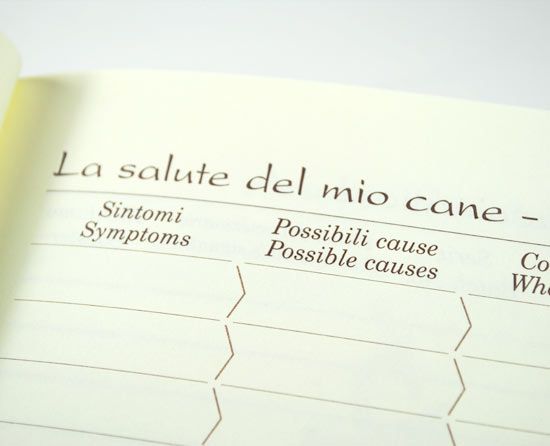 interno della sezione la salute del mio cane