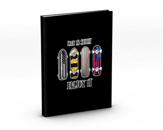 Diario scolastico personalizzato rifinito artigianalmente