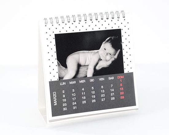 Calendari da tavolo con stampa