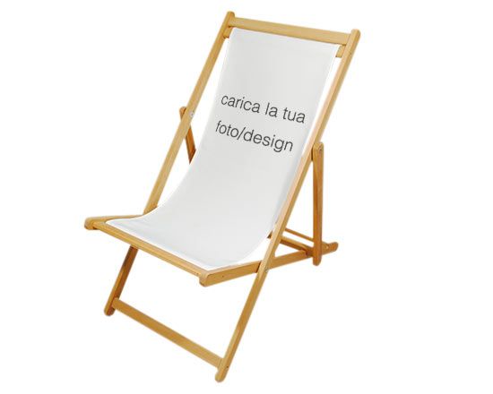 Crea sdraio personalizata