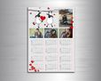 Calendario magnetico A3 Sweet sheep