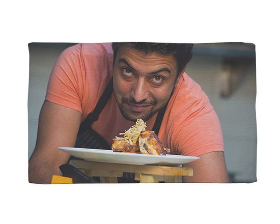 strofinaccio da cucina con foto