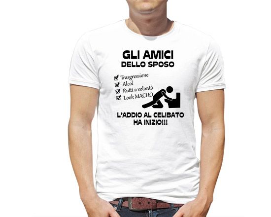 T-shirt Amici dello sposo