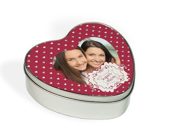 scatola a cuore personalizzata