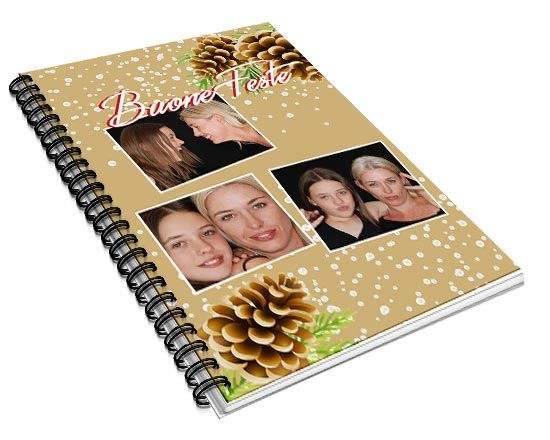 Agenda 8x13 Pigne natalizie