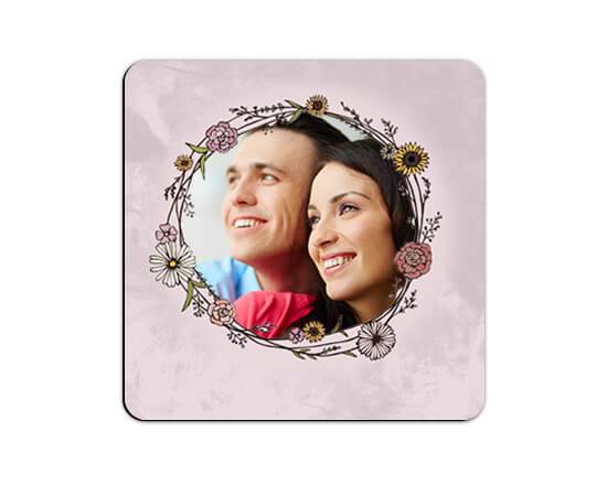 Calamita quadrata grande come bomboniera matrimonio