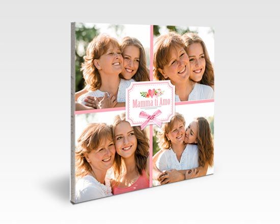 Pannello kapafix Collage Nastro rosa