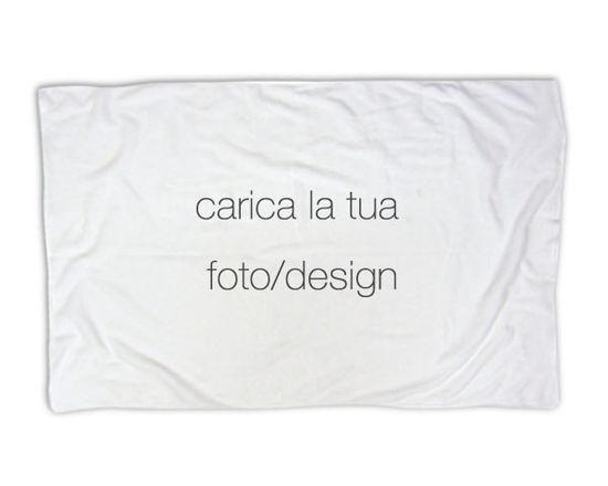 carica la tua foto sulla coperta baby