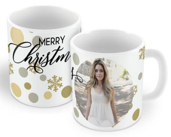tazza personalizzata con grafica natalizia