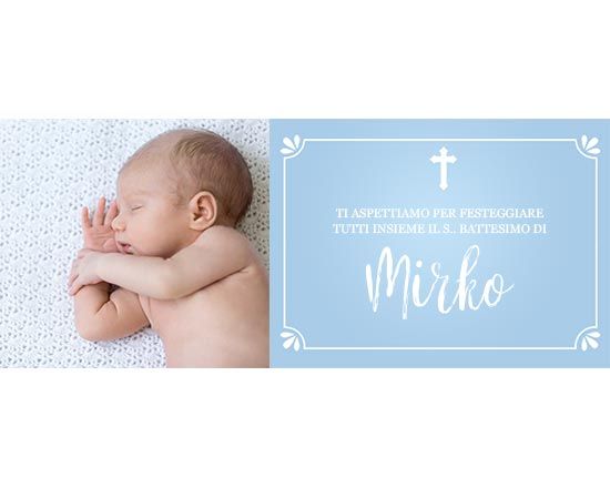 grafica battesimo su salvadnaio, aperta