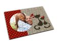 Puzzle in legno big con grafica di gattini innamorati