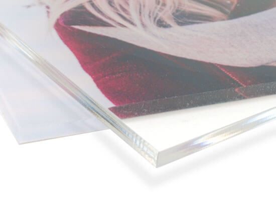 Dettaglio stampa su plexiglass