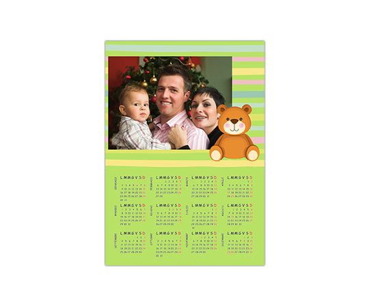 crea calendario magnetico con foto