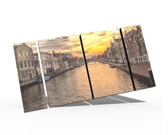 4 rettangoli come pannelli in kapafix