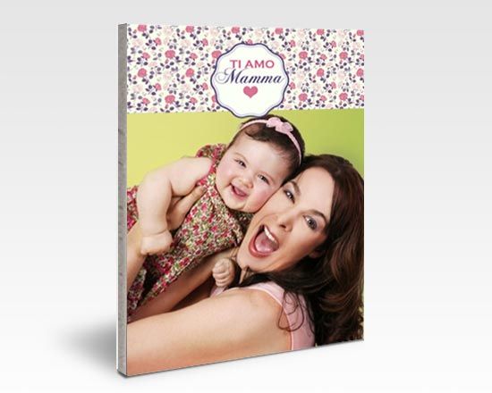 Pannello kapafix con cornice di fiori