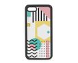 Cover in Silicone iPhone 7 Abstract colors