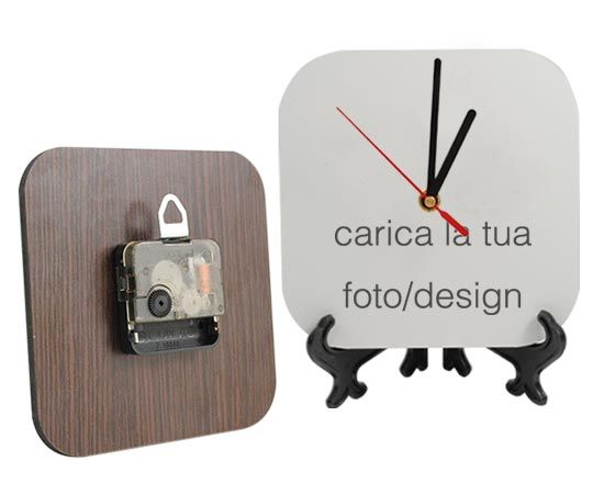 crea orologio bordi arrotondati