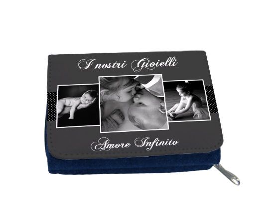 Un raffinato portafoglio in jeans da decorare