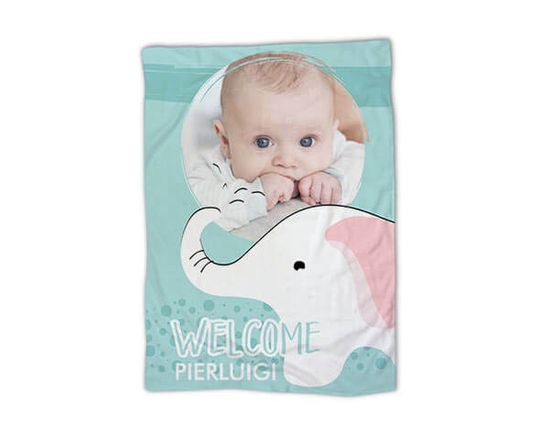 una bellissima coperta da regalare ai più piccoli