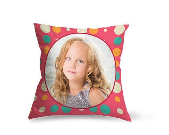 Cuscino dainetto Pois random