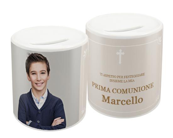 Salvadanaio Beige communion